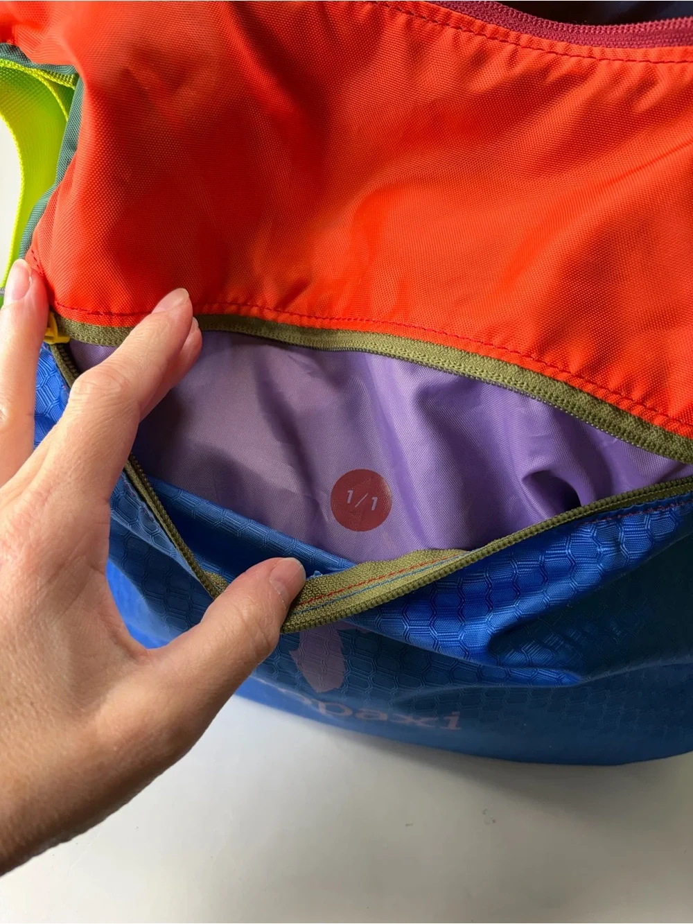 RARE Cotopaxi Taal Convertible Tote Backpack Del Dia Multicolor (2 color strap)